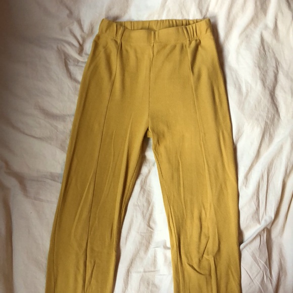US S Body Glove Ribbed Flare Pants - Picture 3 of 5
